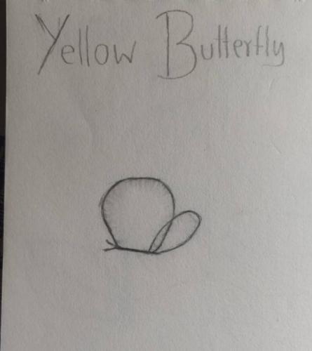 Yellow butterfly